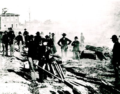 Ripping up Railroad Tracks, Atlanta, Georgia by American Photographer